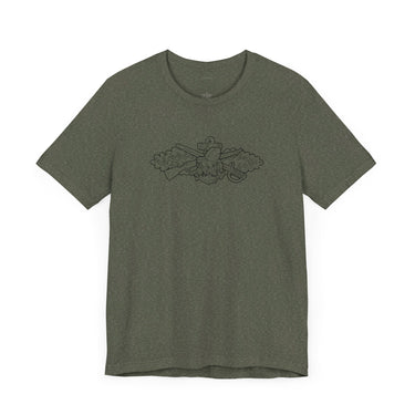 Seabee Qualification T-Shirt - Black & White Collection
